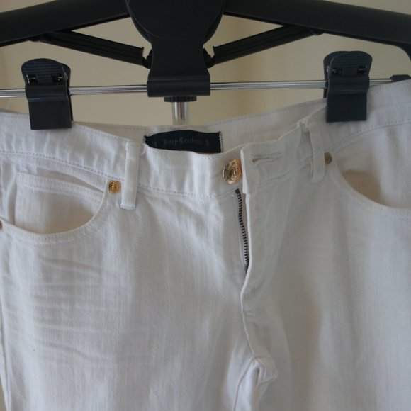 Juicy Couture Size 27 CH 165/66A White Skinny Jeans - Picture 2 of 10